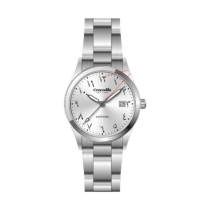 Crocodile CRDW10012.348 Silver Dial Stainless Steel Women Watch